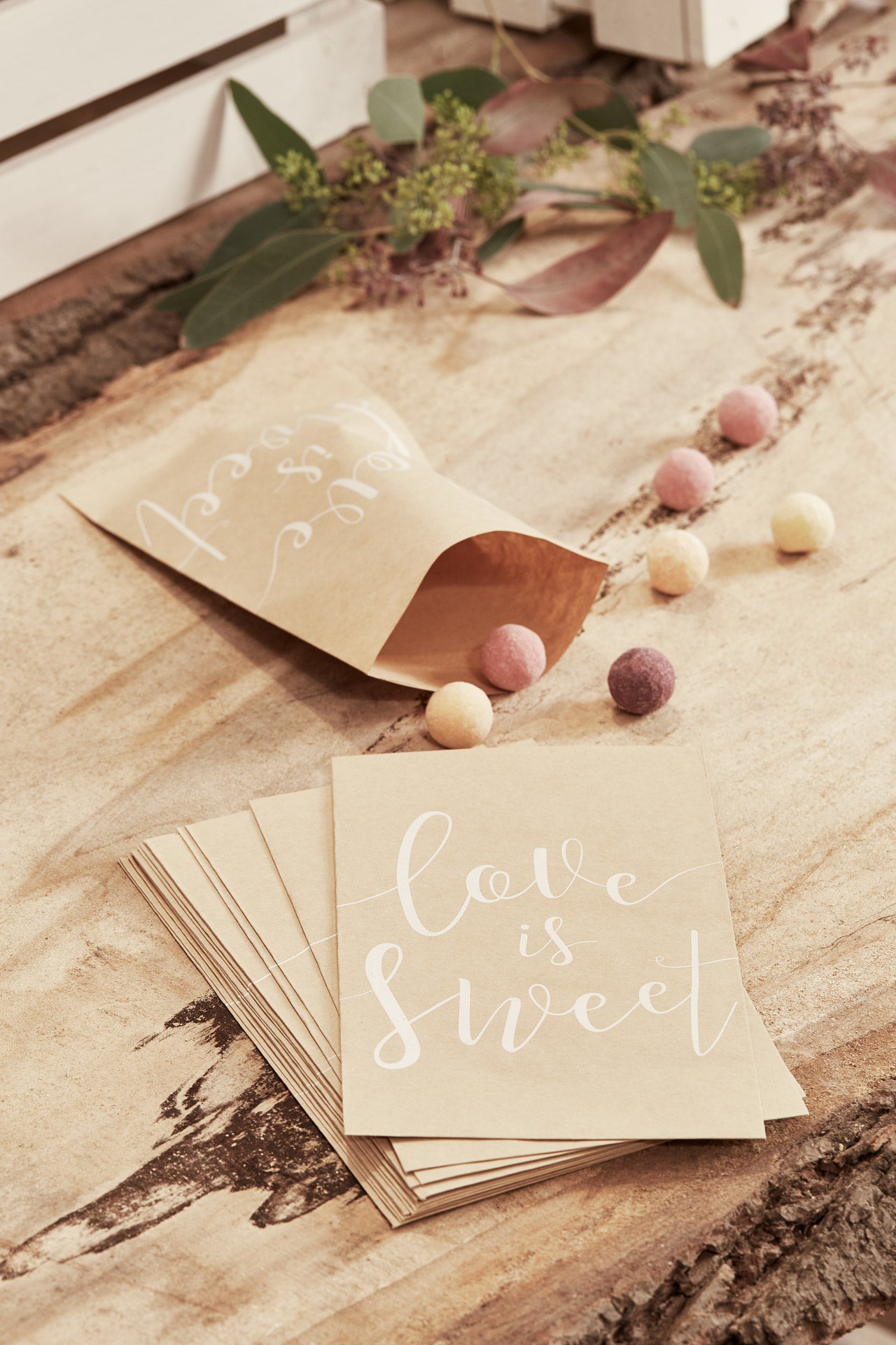 20 Treat Bags love is sweet