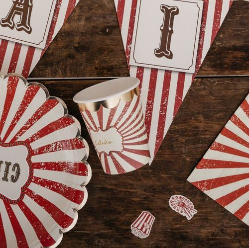1 Kidsparty Deko Bundle Circus