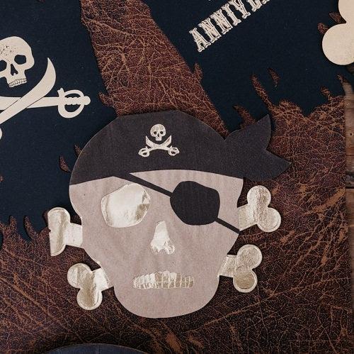 16 Servietten Pirat