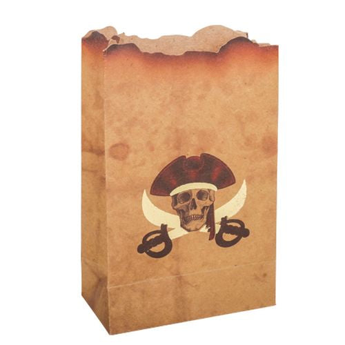 4 Geschenktütchen Pirat