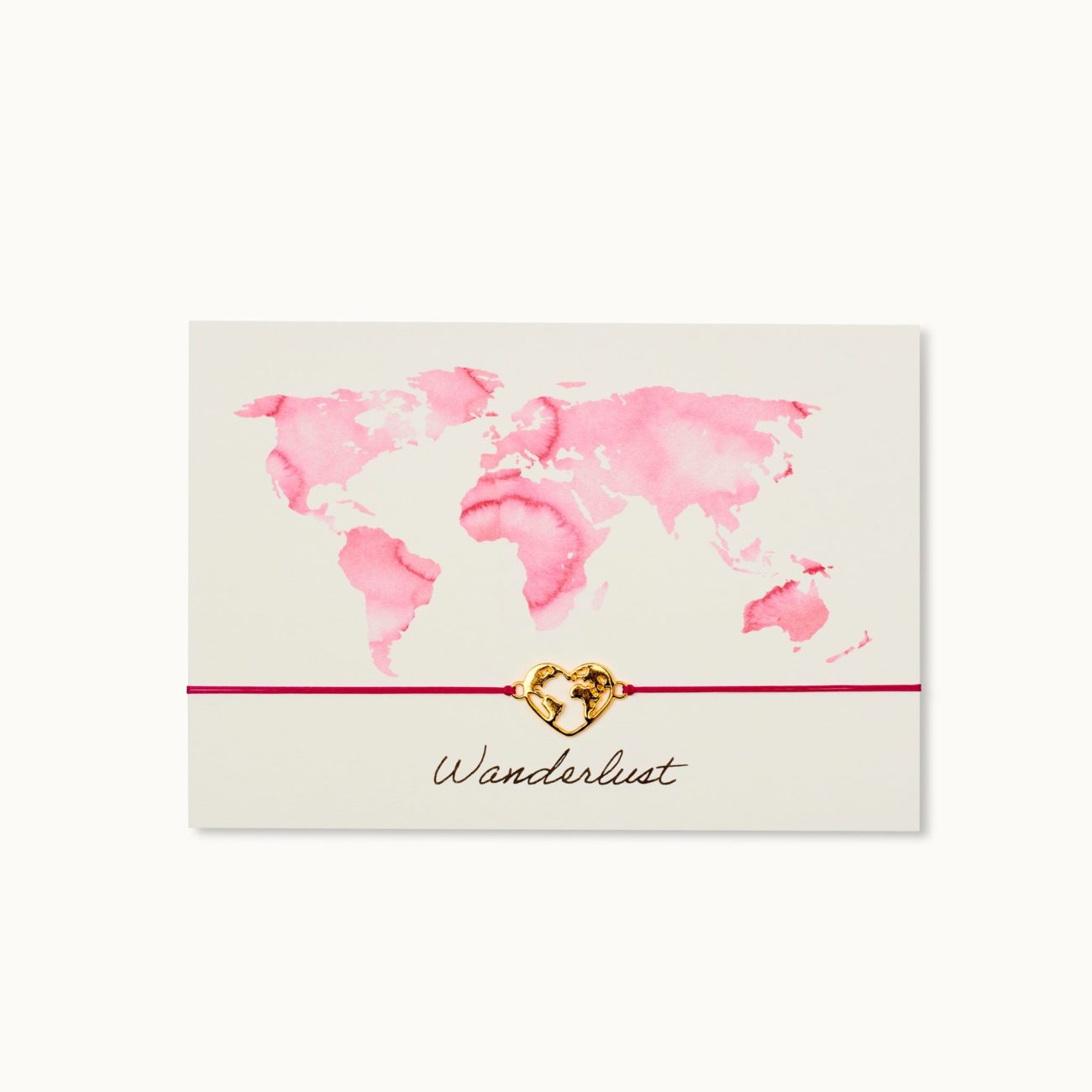 1 Armbandkarte Wanderlust