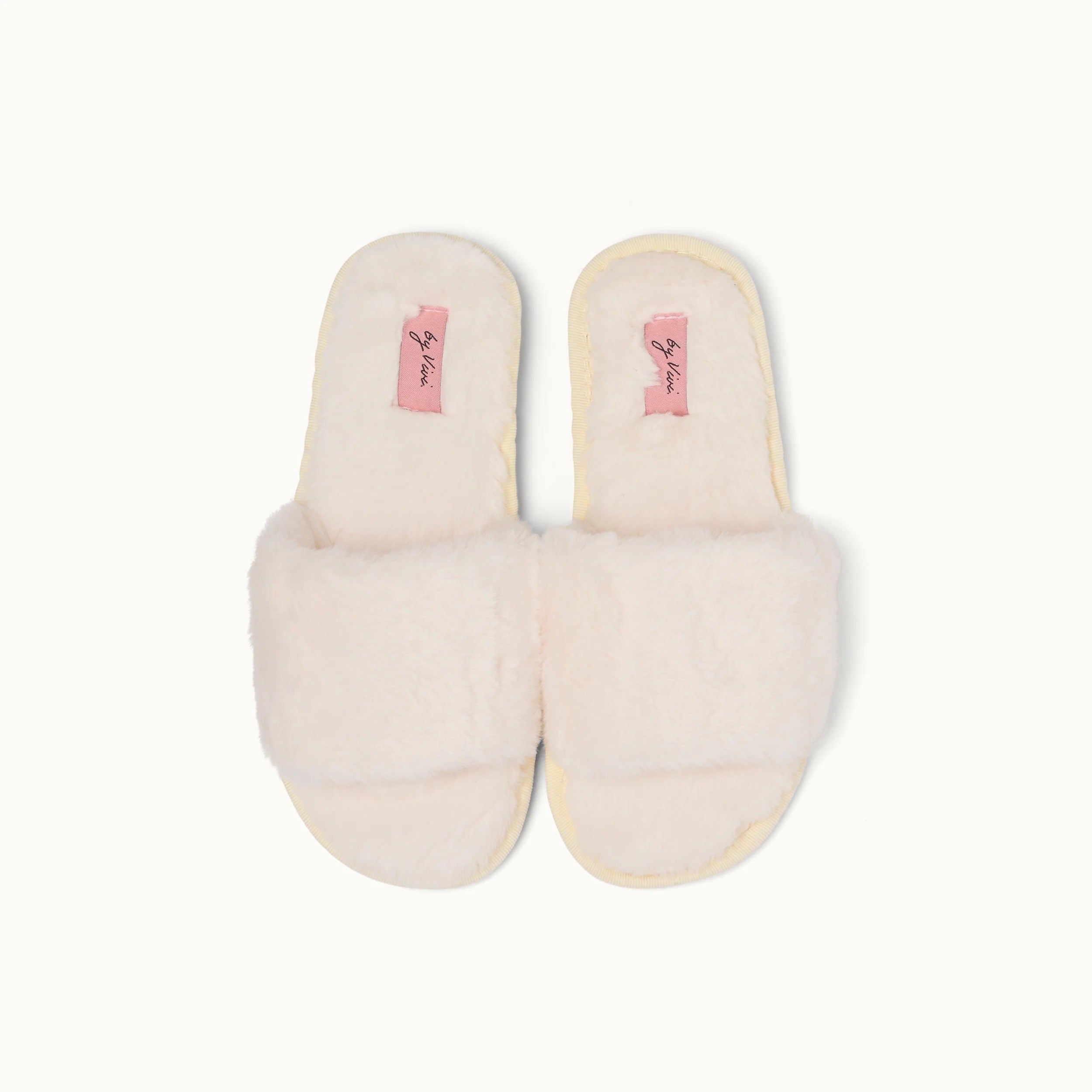 1 Paar Slipper Weiß Gr. 40/41