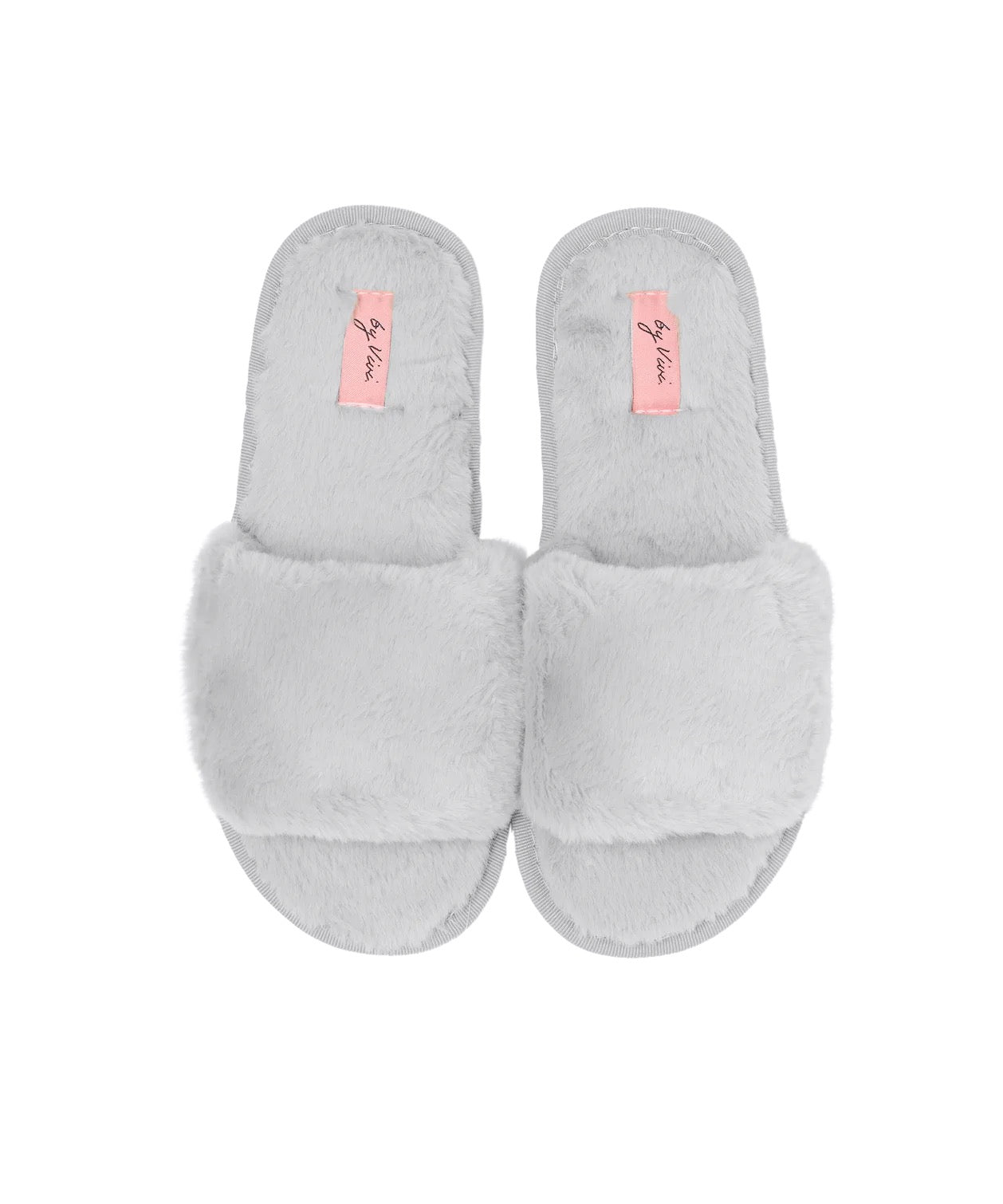 1 Paar Slipper Grau Gr. 40/41