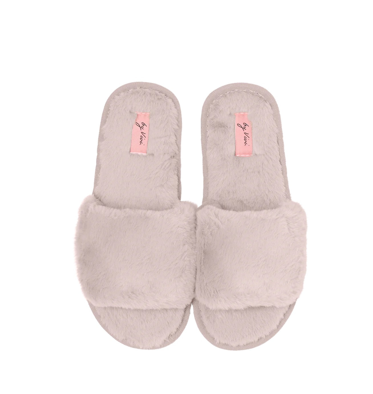 1 Paar Slipper Altrosa Gr. 40/41