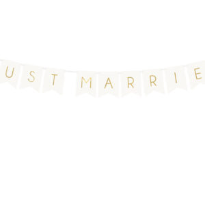1 Girlande Just Married