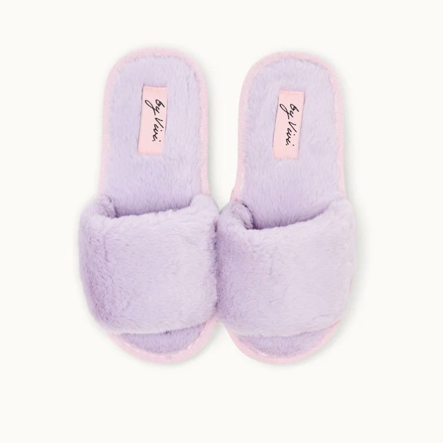 1 Paar Slipper Lila