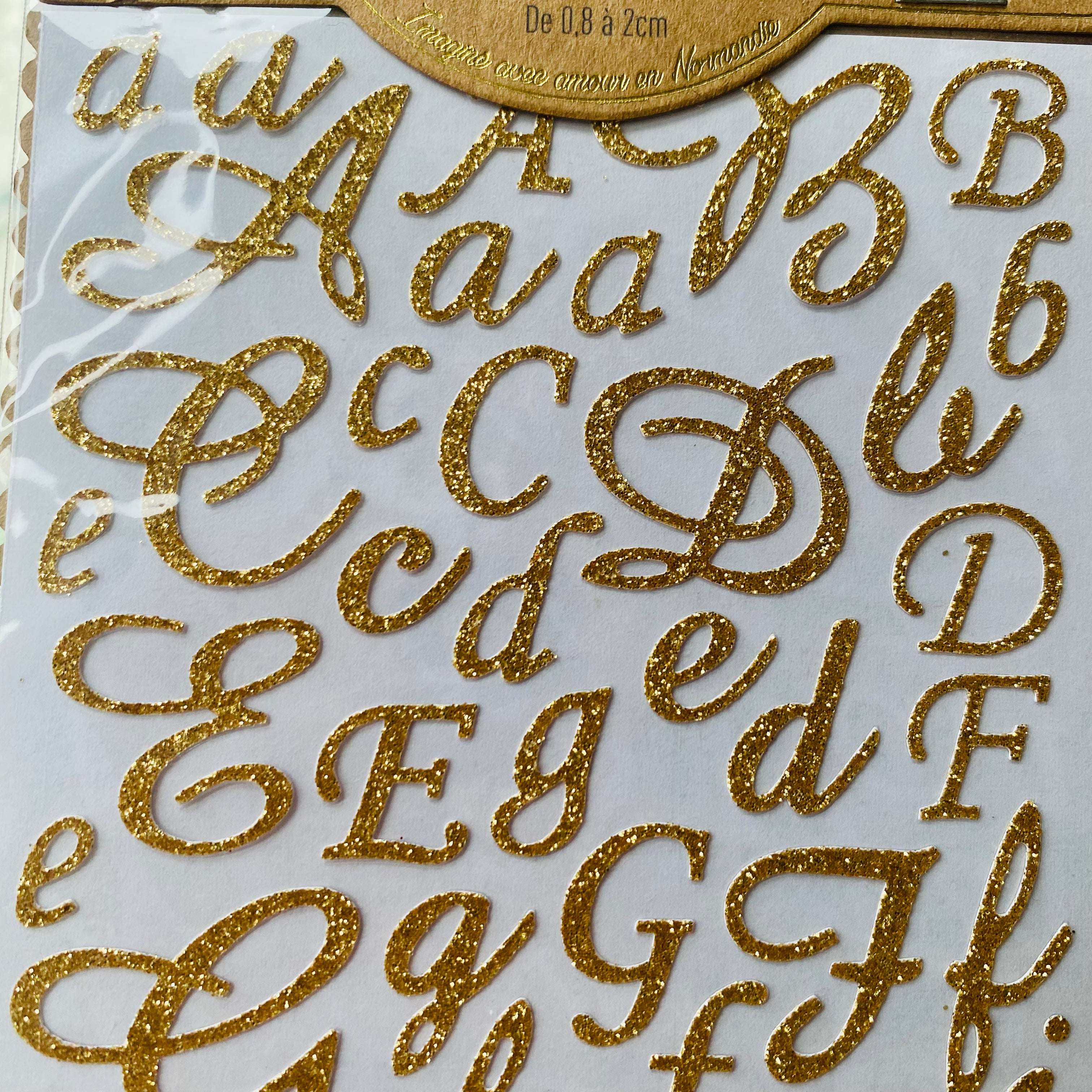 167 Sticker Goldglitter Mermaid