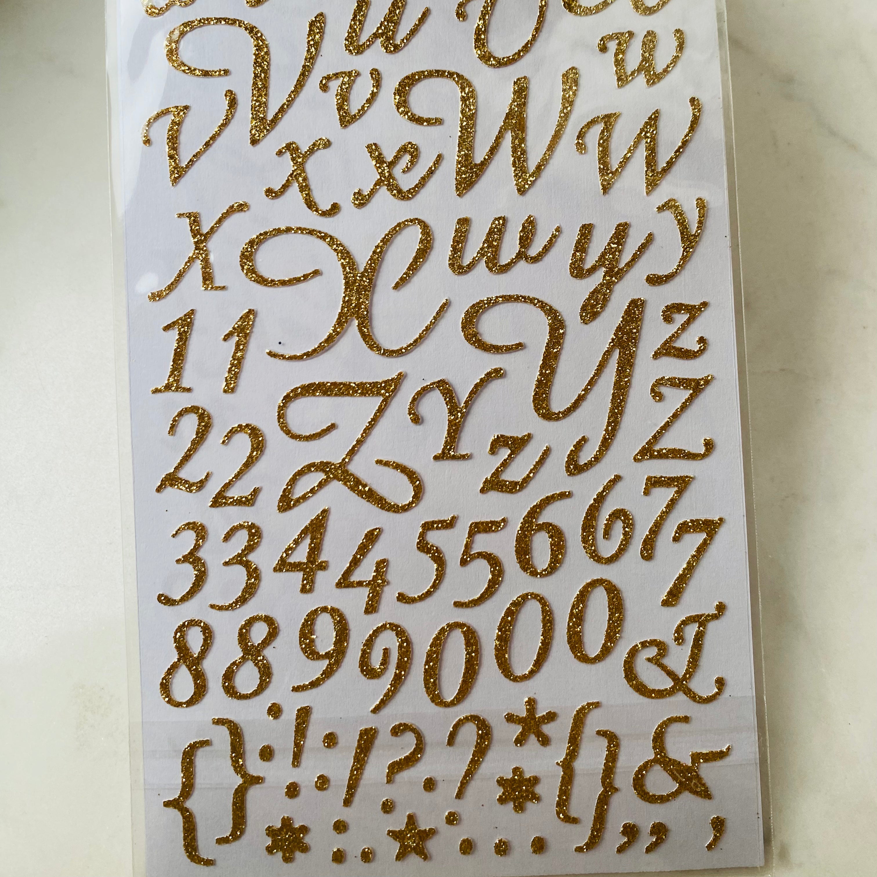 167 Sticker Goldglitter Mermaid