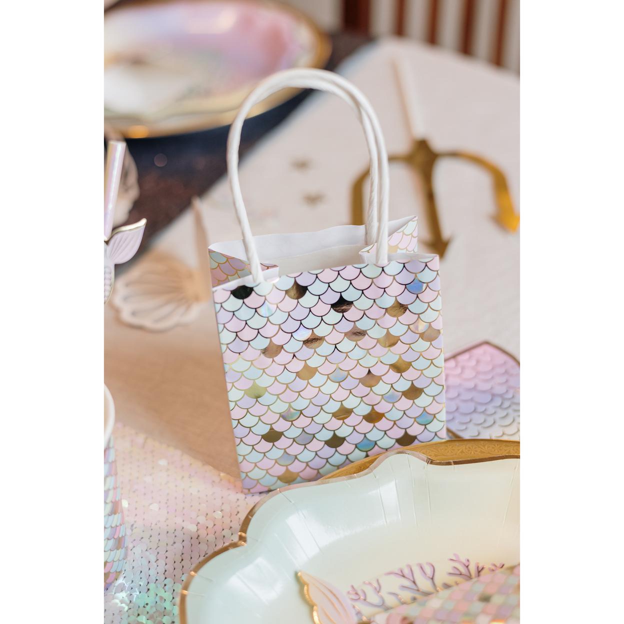 4 Geschenktütchen Mermaid
