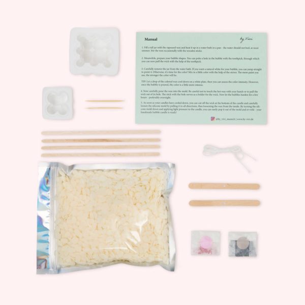 1 Do it yourself Kit Bubble Kerzen