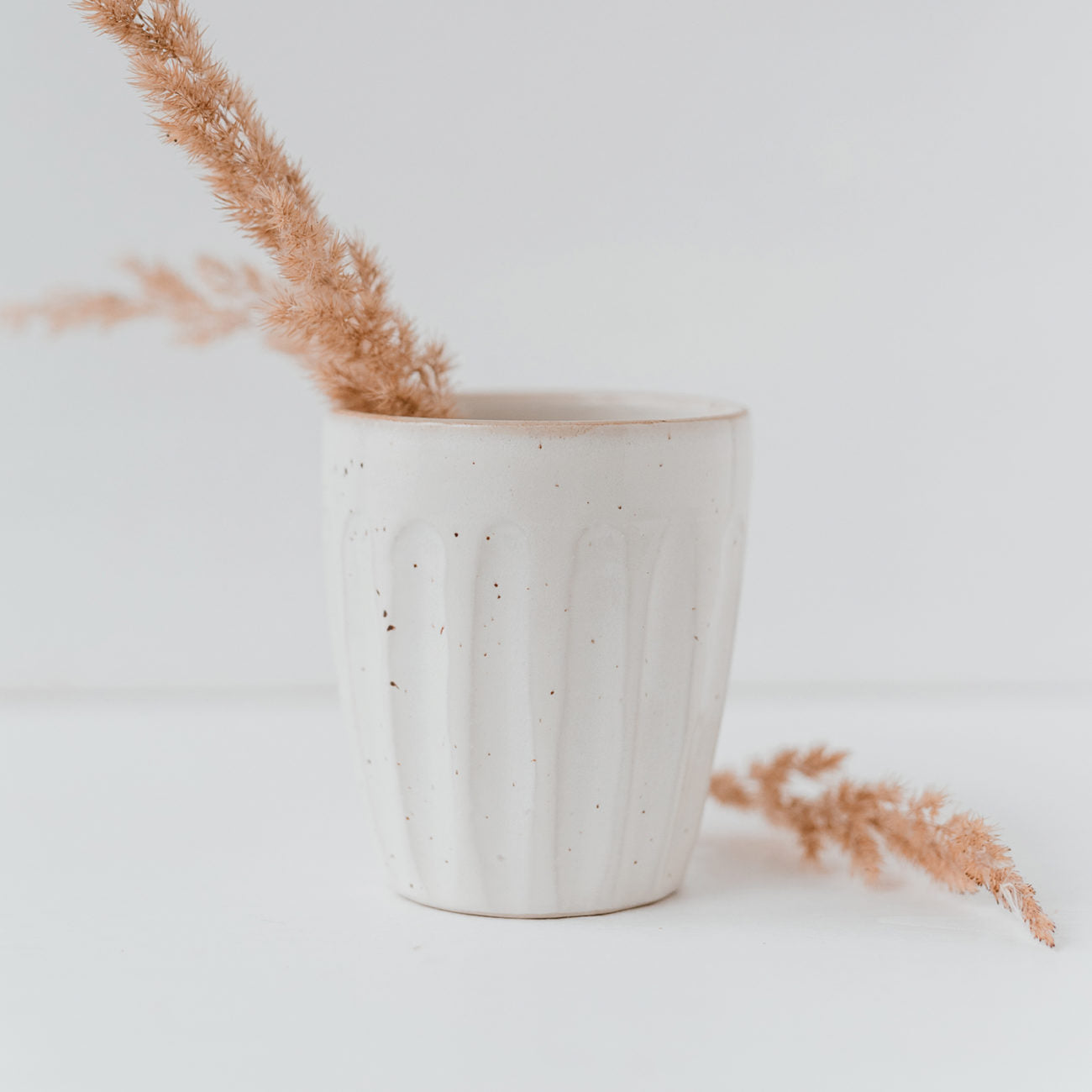 1 Steingut Becher Colina