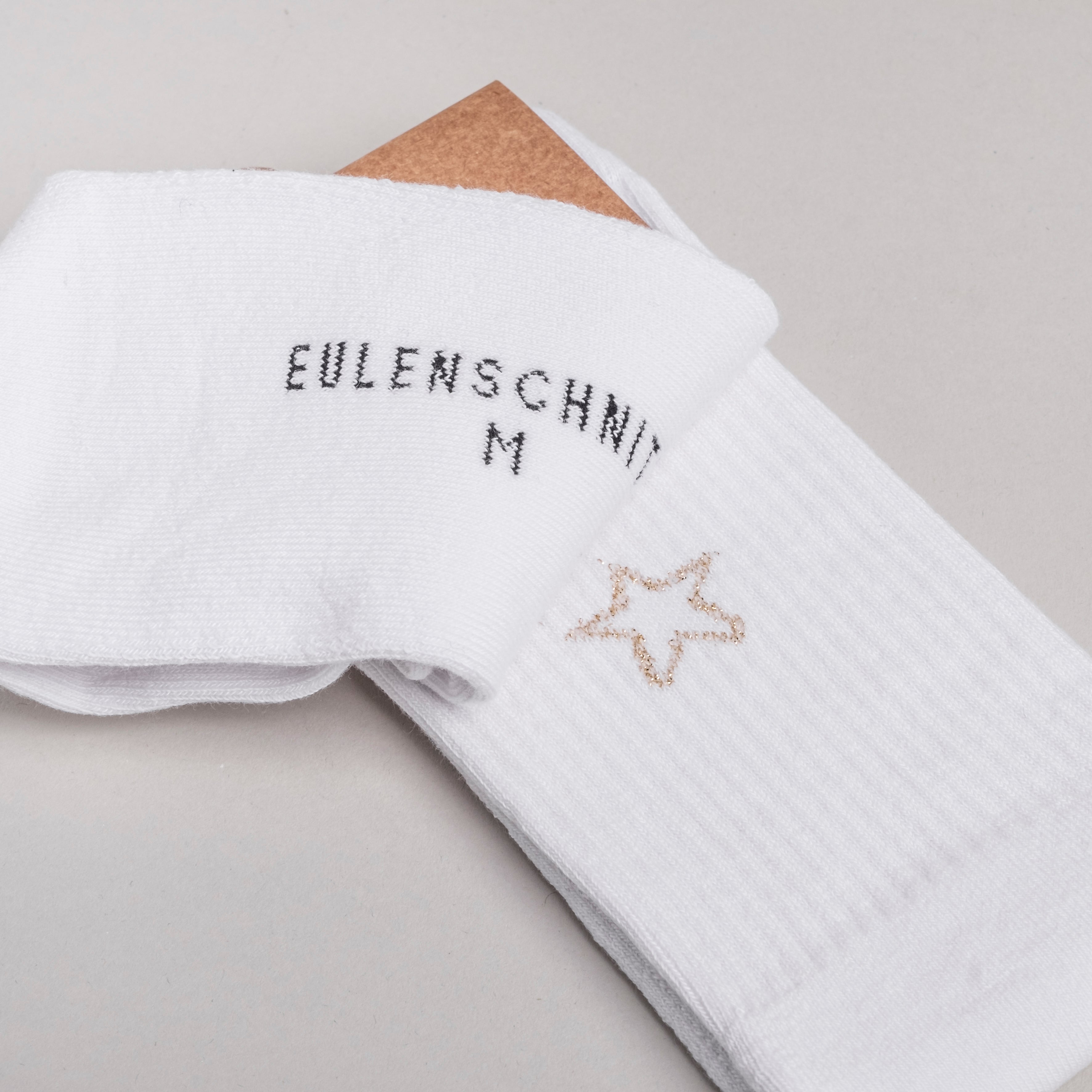 1 Paar Socken Stern Gr. 35 - 38