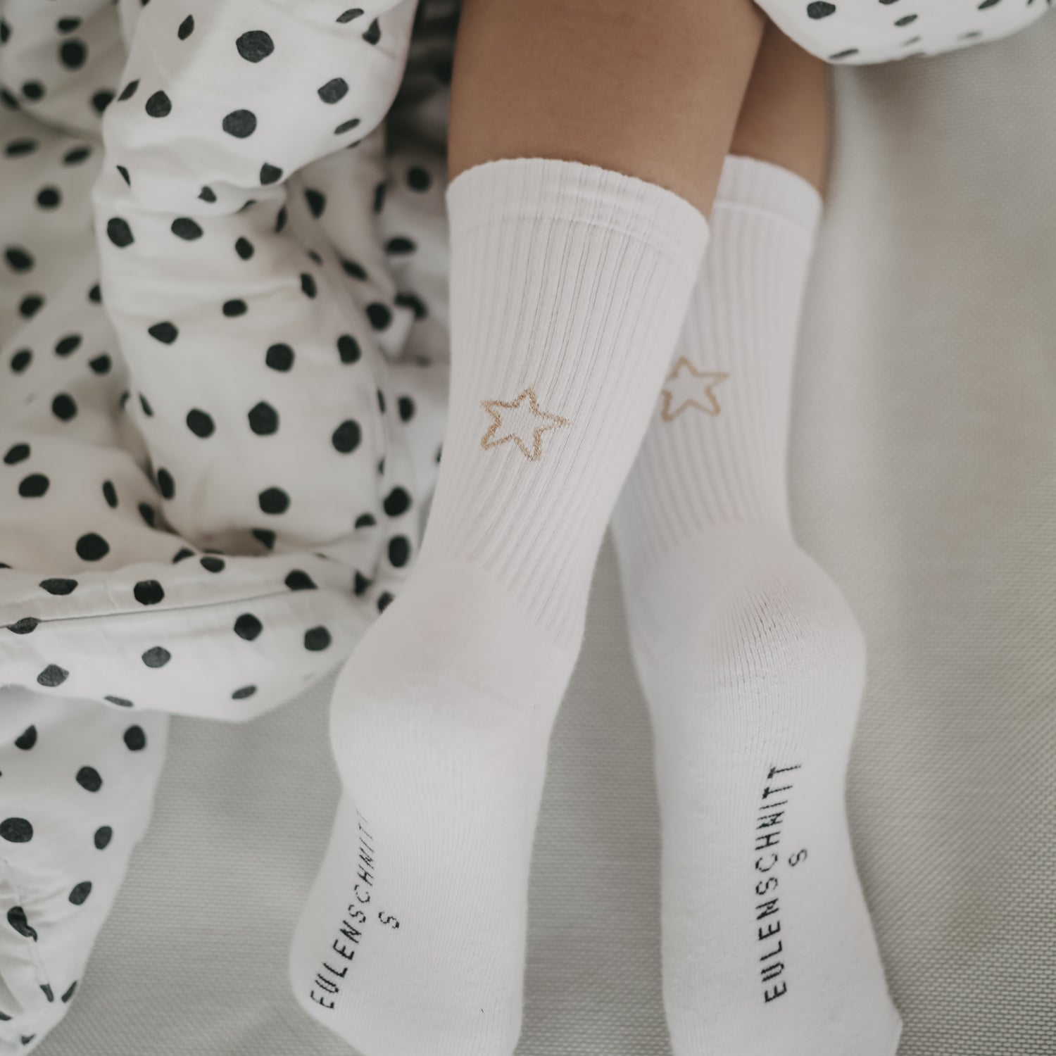 1 Paar Socken Stern Gr. 35 - 38