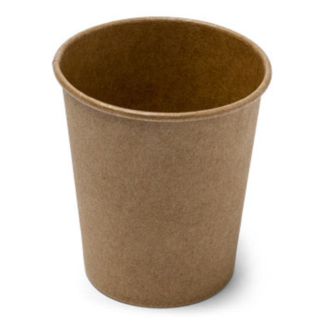 20 Pappbecher Kraftkarton