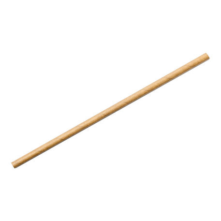 20 Strohhalme Kraftpapier