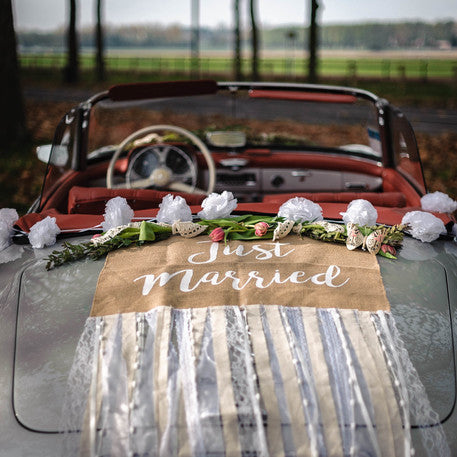 1 „Just Married“ Autoschmuck
