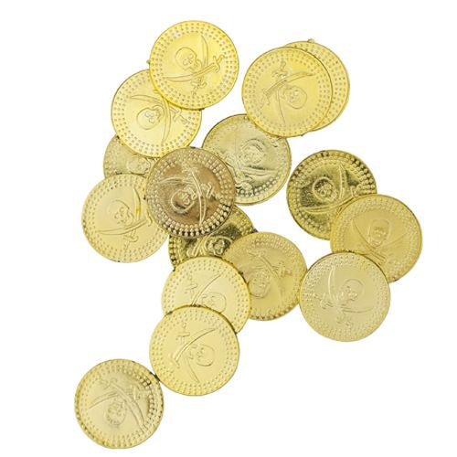 24 Goldmünzen Pirat