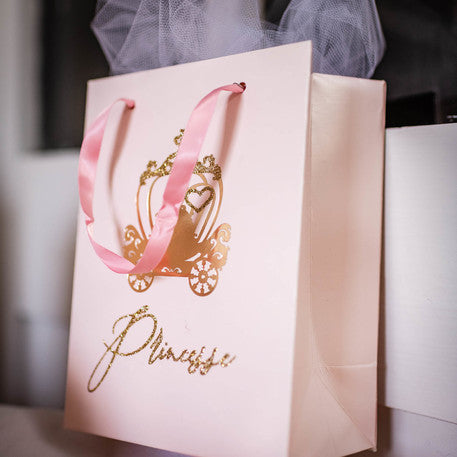 4 Geschenktaschen Prinzessin