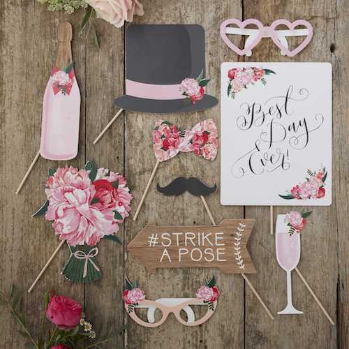 10 Photo Booth Accessoires