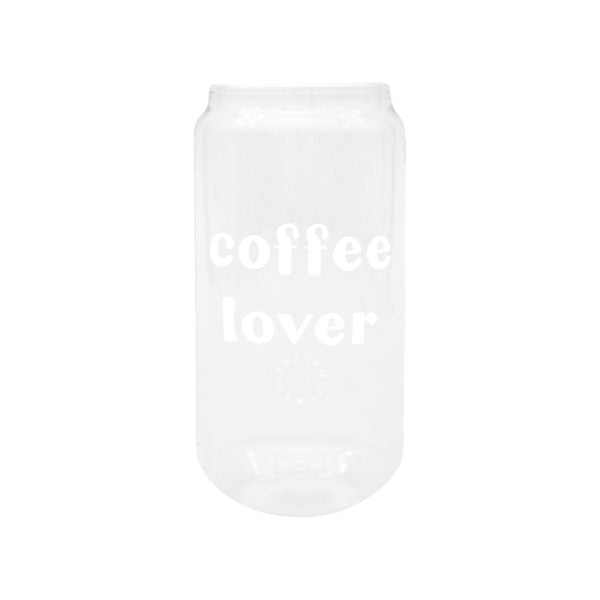 1 Hohes Trinkglas Coffee Lover