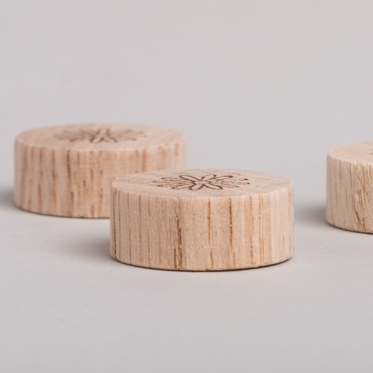 3er Set Holzmagnete Daisy