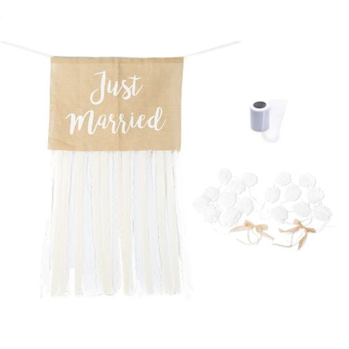 1 „Just Married“ Autoschmuck