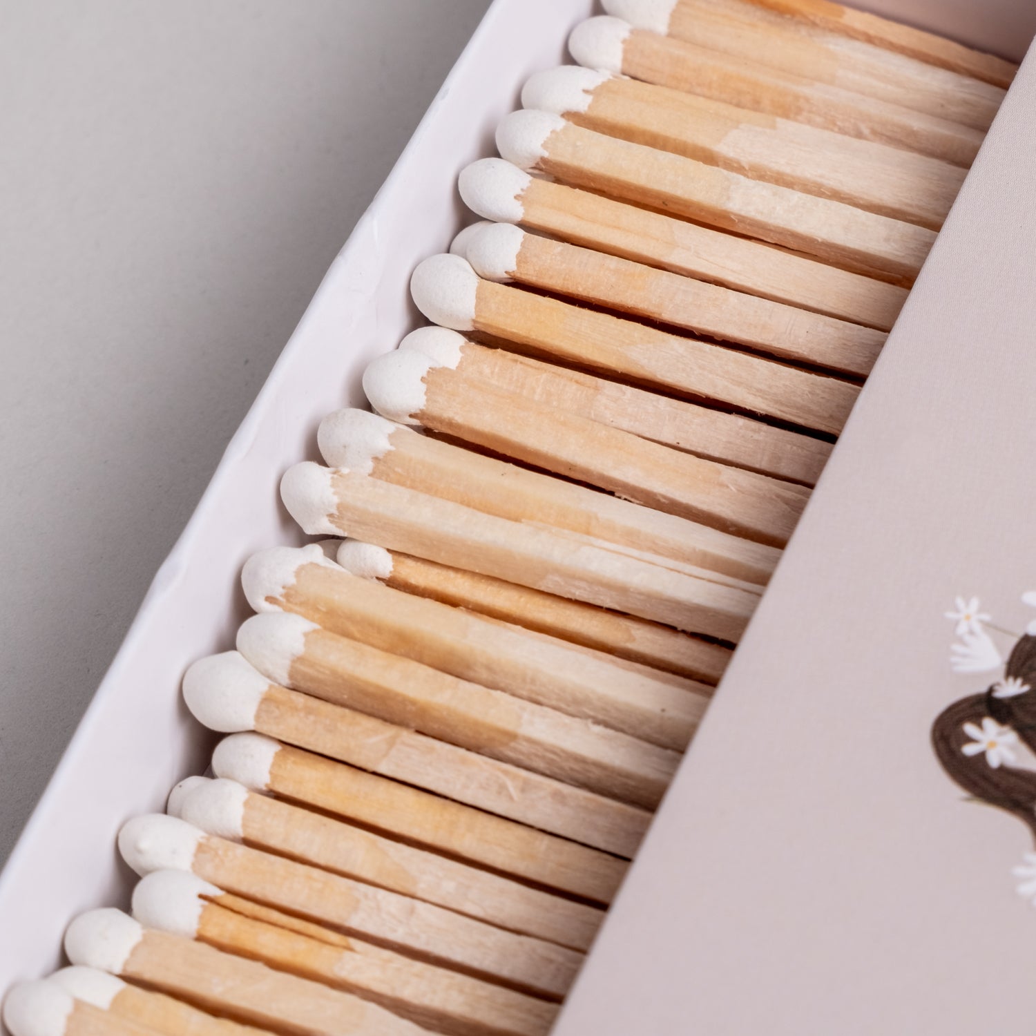 1 Packung Streichhölzer Blumenmädchen